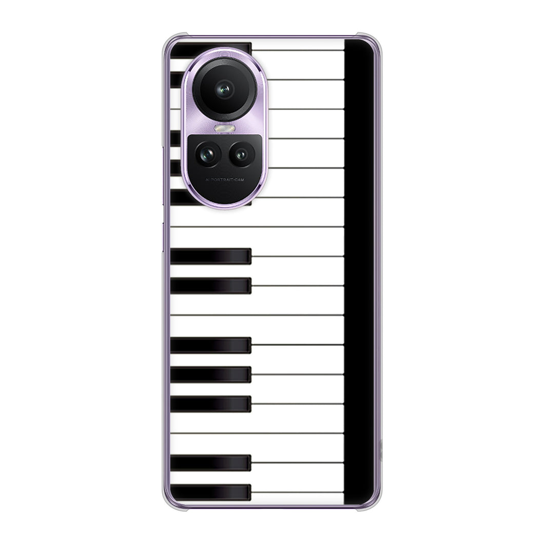 OPPO Reno10 Pro 5G A302OP SoftBank 高画質仕上げ 背面印刷 ハードケースピアノ