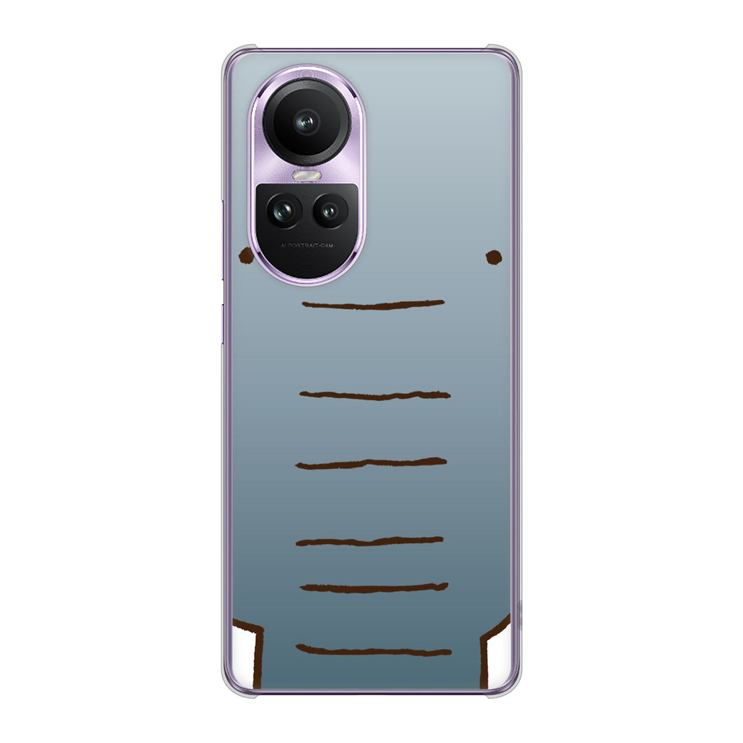 OPPO Reno10 Pro 5G A302OP SoftBank 高画質仕上げ 背面印刷 ハードケースドアップアニマル