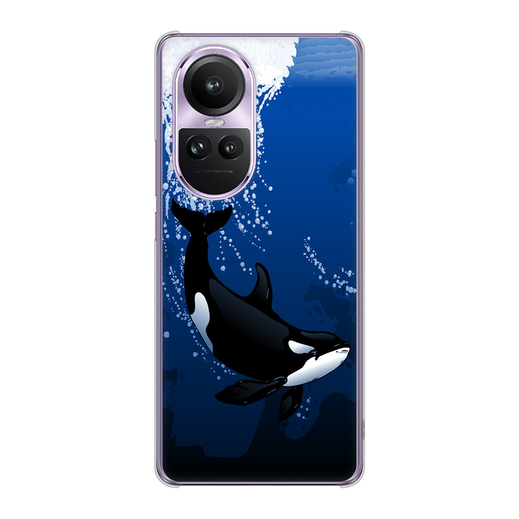 OPPO Reno10 Pro 5G A302OP SoftBank 高画質仕上げ 背面印刷 ハードケース海の守り神