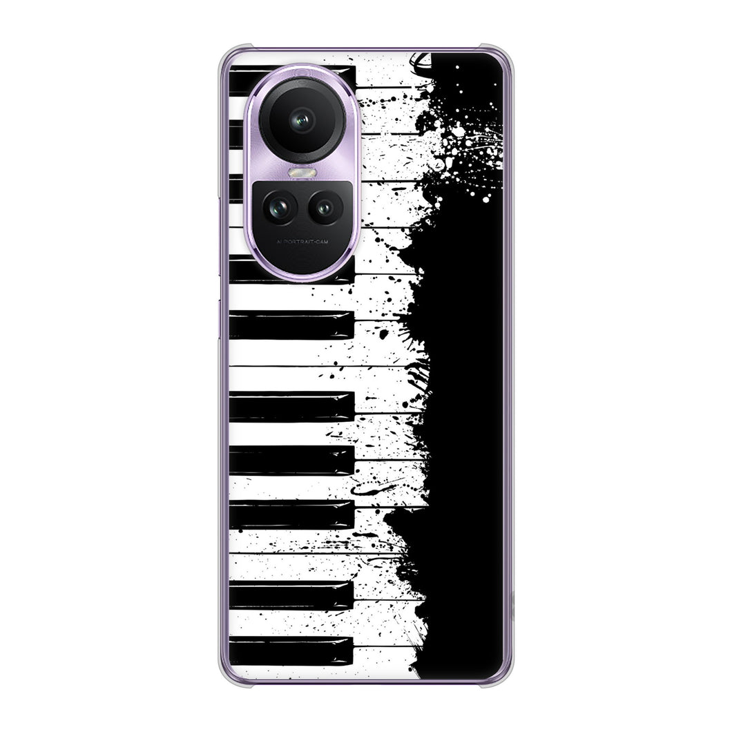 OPPO Reno10 Pro 5G A302OP SoftBank 高画質仕上げ 背面印刷 ハードケースピアノ