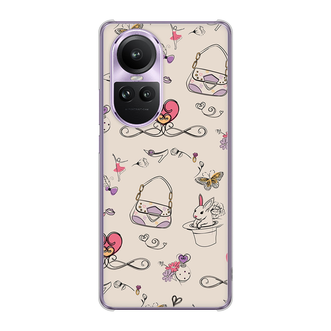 OPPO Reno10 Pro 5G A302OP SoftBank 高画質仕上げ 背面印刷 ハードケースマルチスタイル