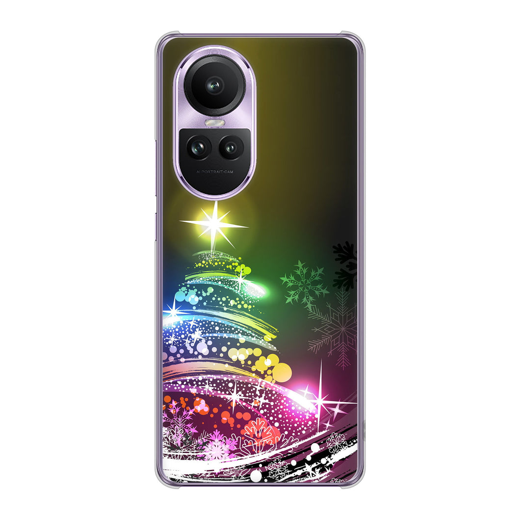 OPPO Reno10 Pro 5G A302OP SoftBank 高画質仕上げ 背面印刷 ハードケースクリスマス