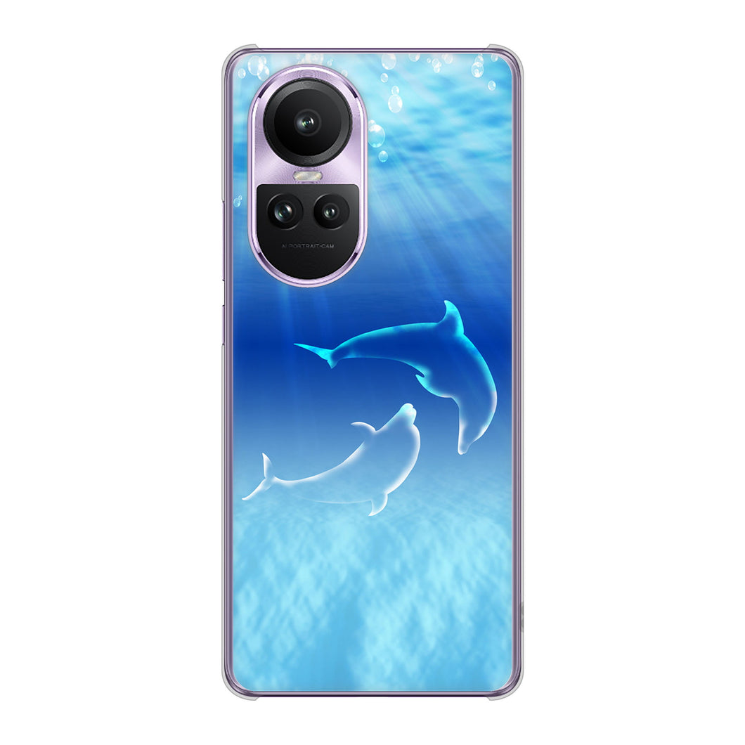 OPPO Reno10 Pro 5G A302OP SoftBank 高画質仕上げ 背面印刷 ハードケース海の守り神