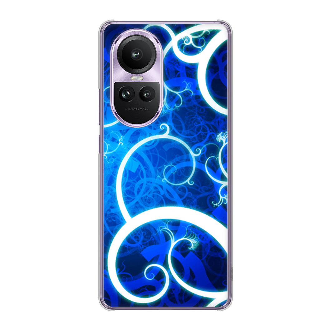 OPPO Reno10 Pro 5G A302OP SoftBank 高画質仕上げ 背面印刷 ハードケース 【EK850 神秘の草】
