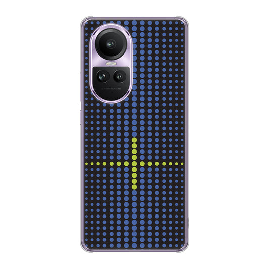 OPPO Reno10 Pro 5G A302OP SoftBank 高画質仕上げ 背面印刷 ハードケース 【IB907 グラデーションドット】