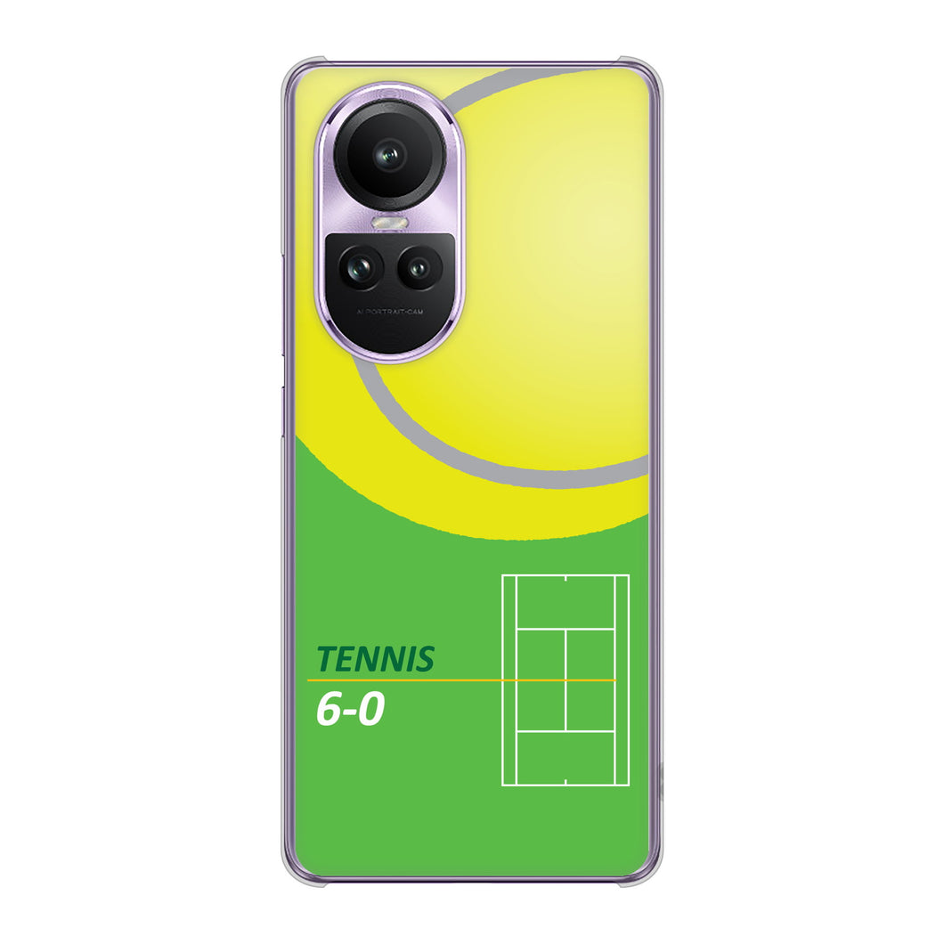 OPPO Reno10 Pro 5G A302OP SoftBank 高画質仕上げ 背面印刷 ハードケース 【IB920 TENNIS】
