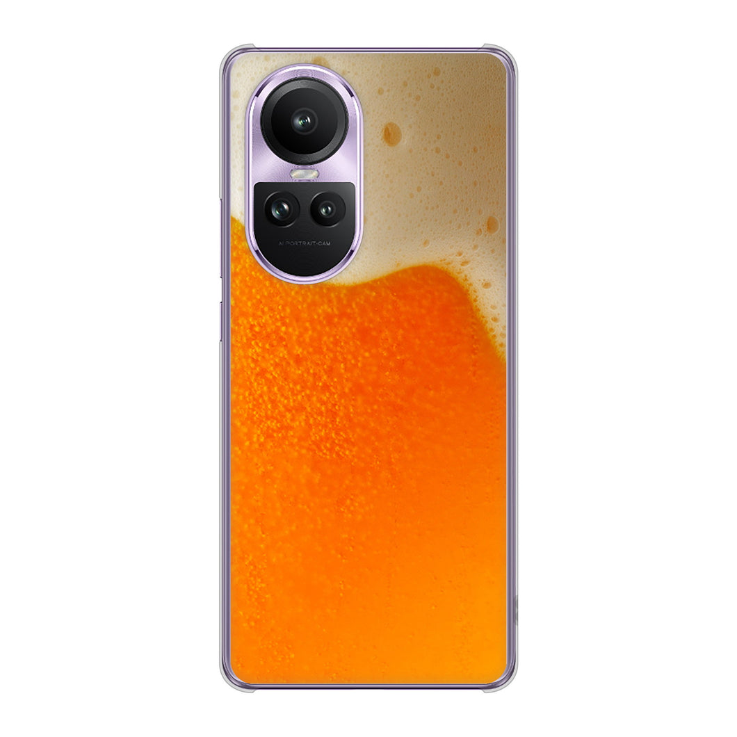 OPPO Reno10 Pro 5G A302OP SoftBank 高画質仕上げ 背面印刷 ハードケース生ビール