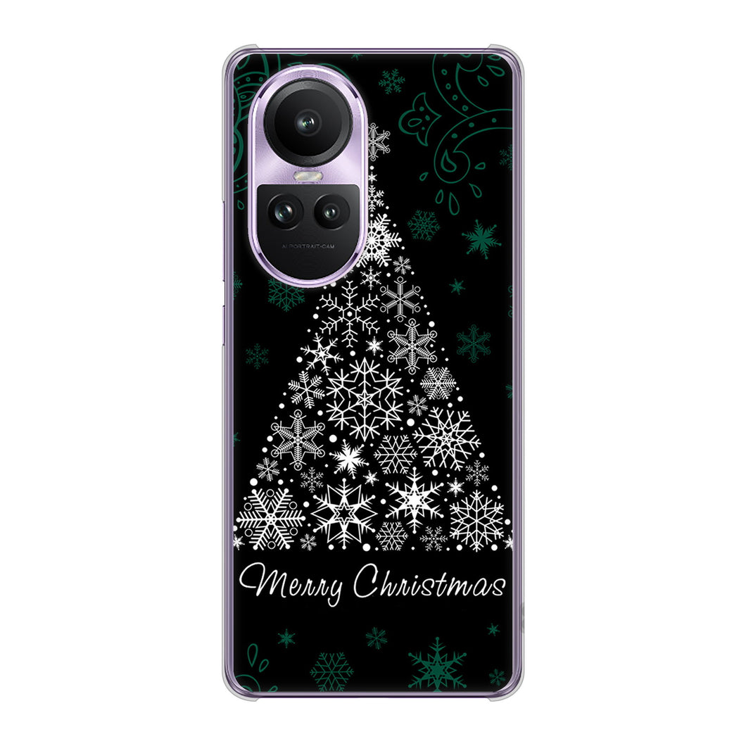 OPPO Reno10 Pro 5G A302OP SoftBank 高画質仕上げ 背面印刷 ハードケースクリスマス