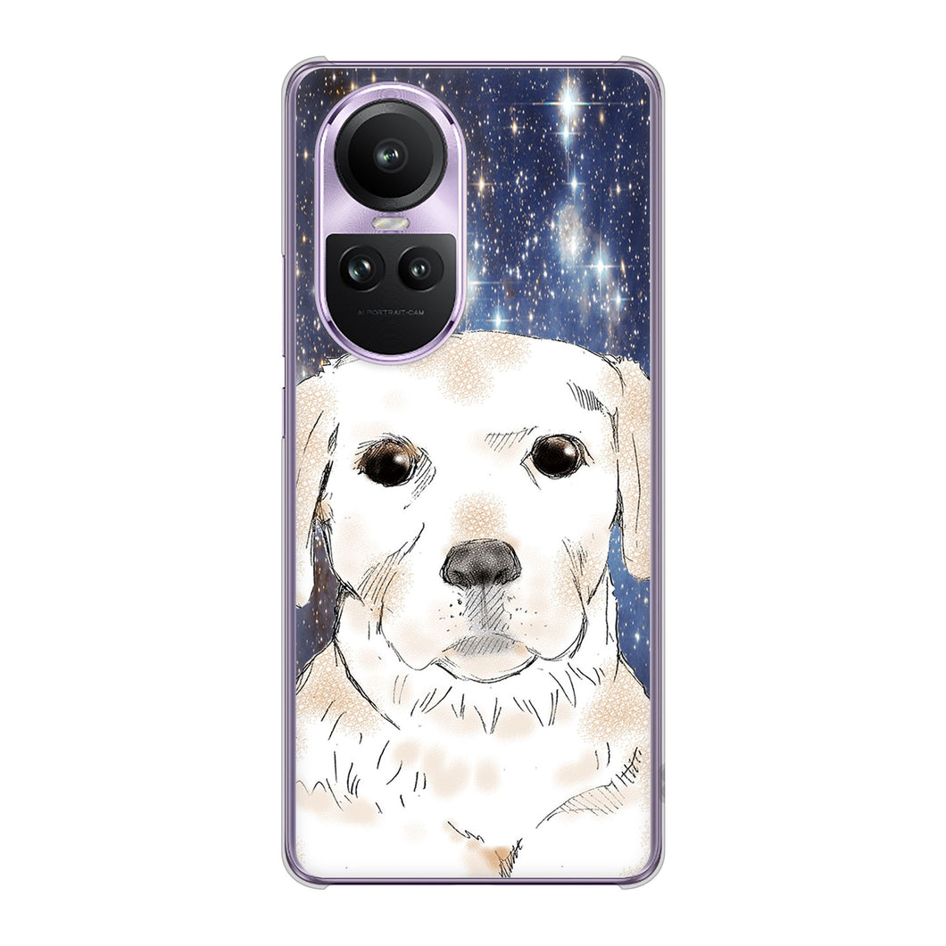OPPO Reno10 Pro 5G A302OP SoftBank 高画質仕上げ 背面印刷 ハードケースラブラドールレトリバー