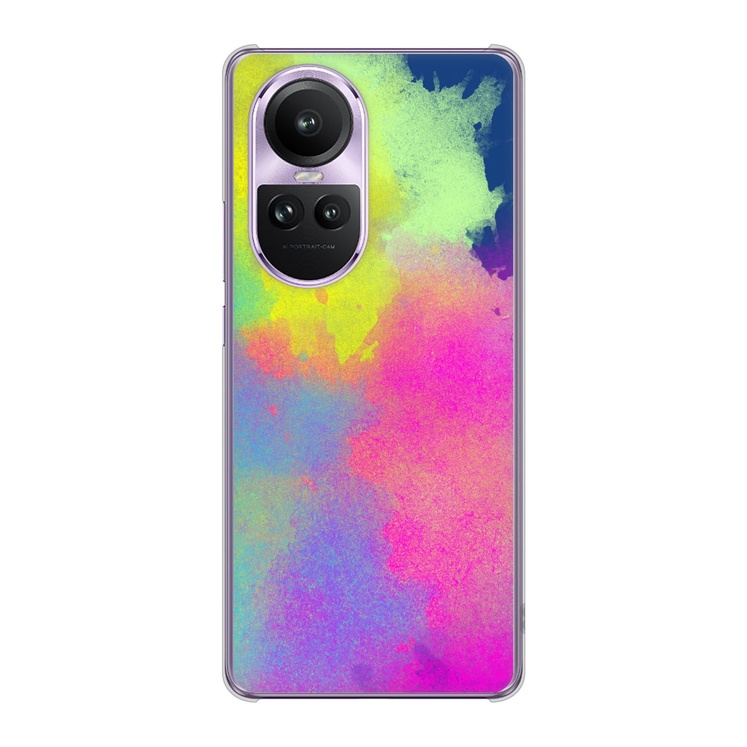 OPPO Reno10 Pro 5G A302OP SoftBank 高画質仕上げ 背面印刷 ハードケースパステルアート