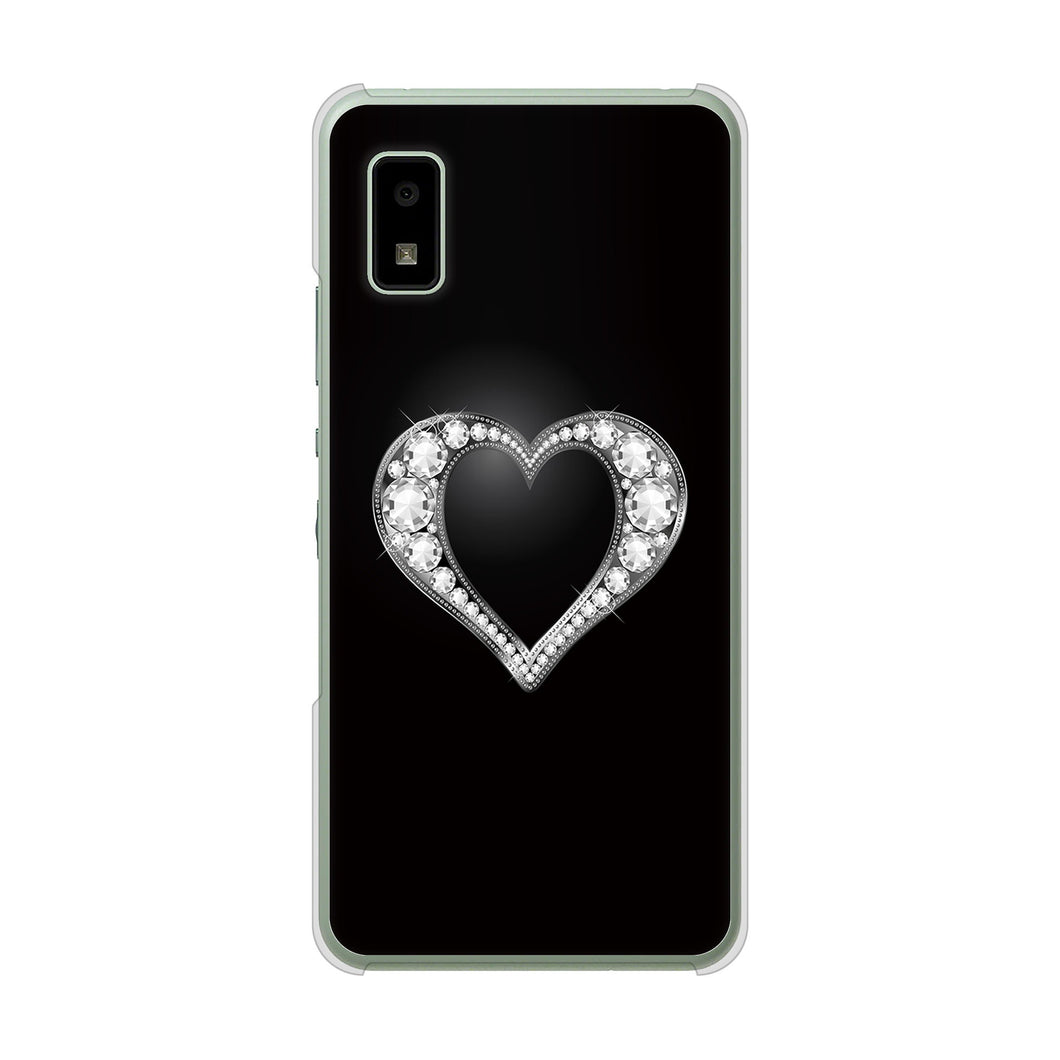 AQUOS wish3 A302SH Y!mobile 高画質仕上げ 背面印刷 ハードケースきらめきハート