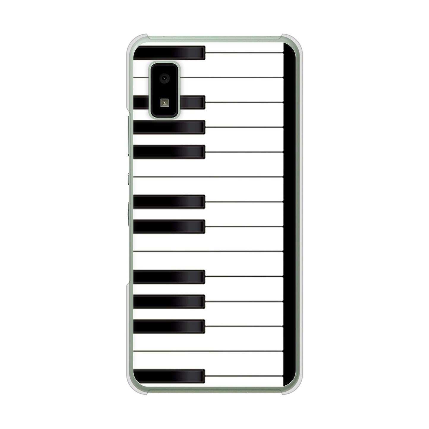 AQUOS wish3 A302SH Y!mobile 高画質仕上げ 背面印刷 ハードケースピアノ