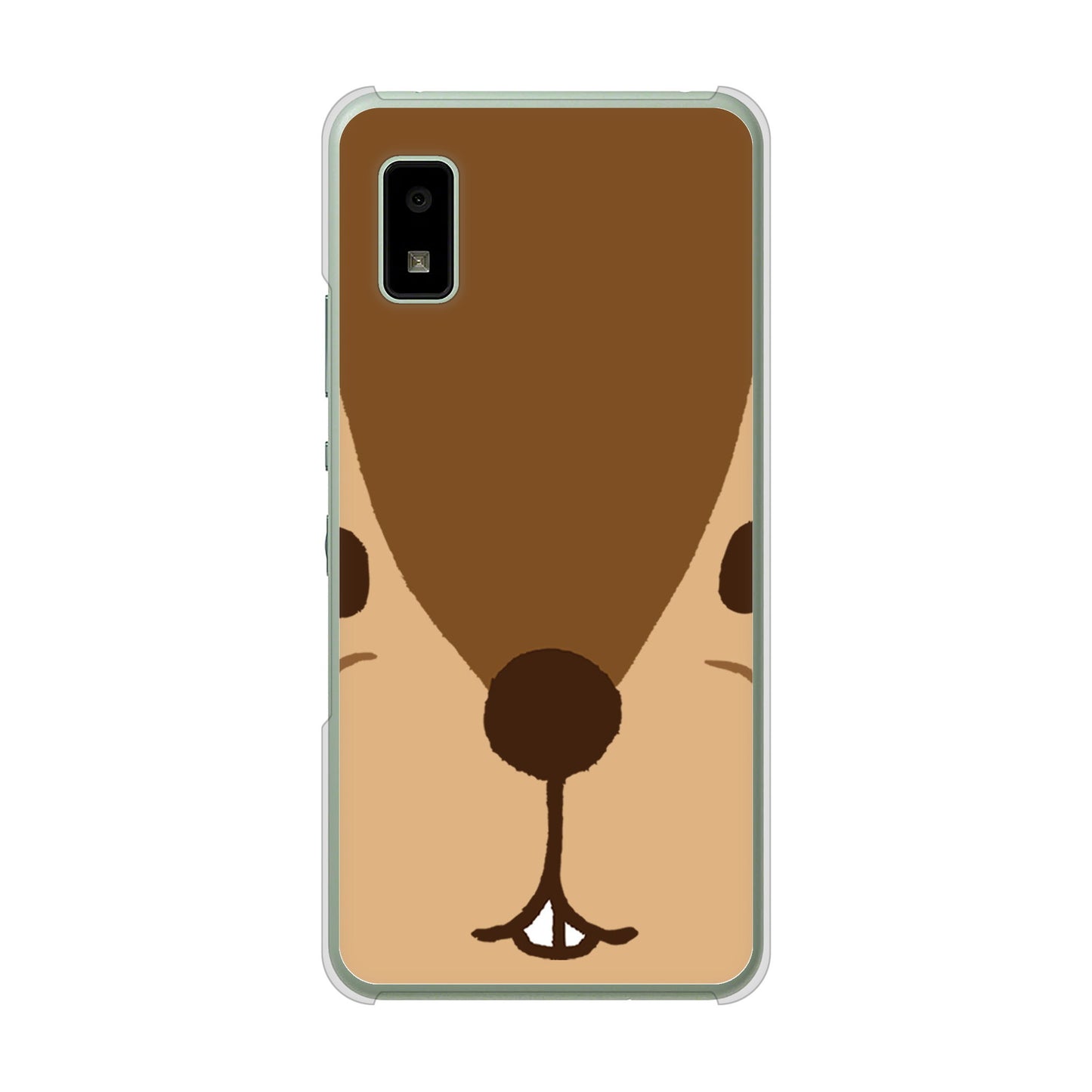 AQUOS wish3 A302SH Y!mobile 高画質仕上げ 背面印刷 ハードケースドアップアニマル
