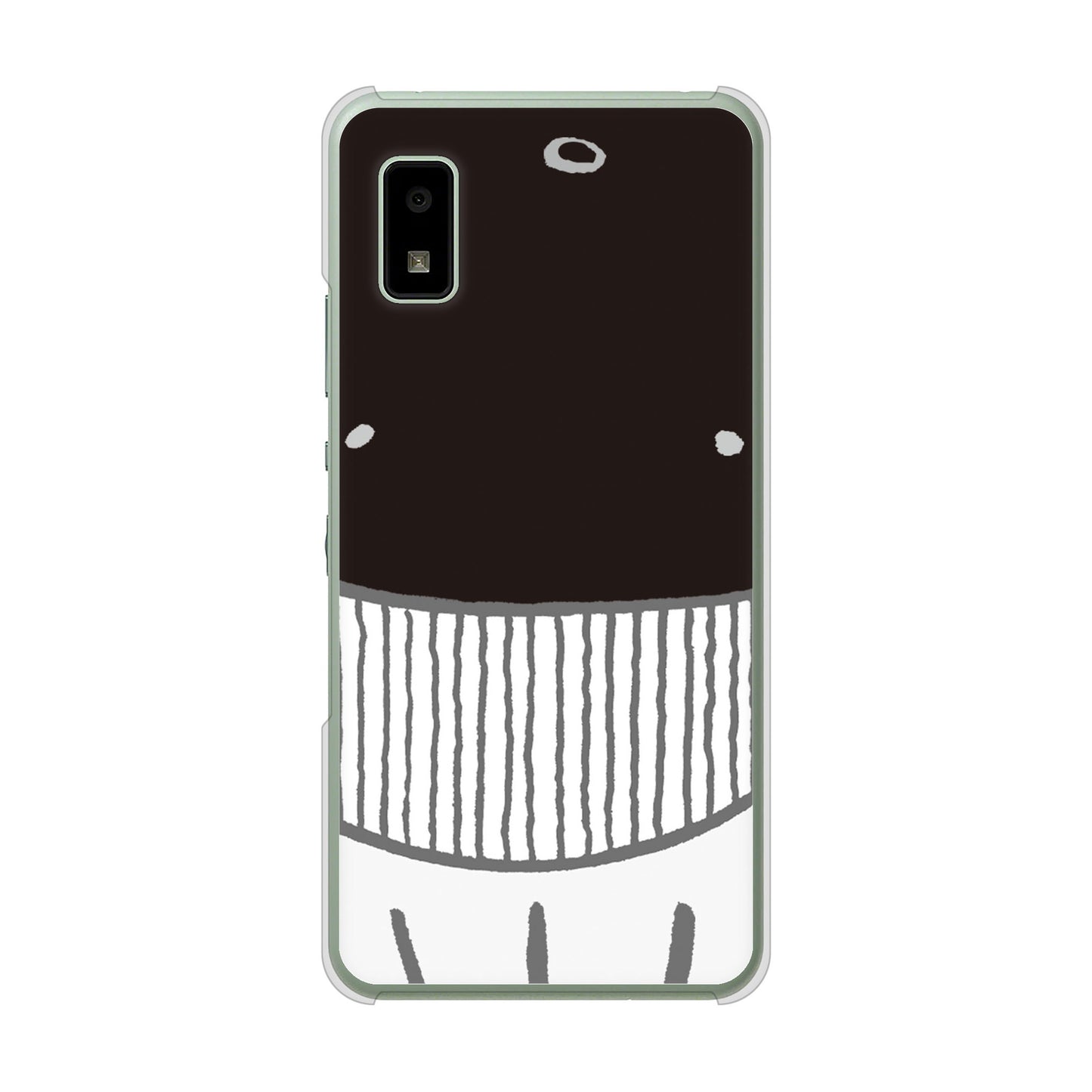 AQUOS wish3 A302SH Y!mobile 高画質仕上げ 背面印刷 ハードケースドアップアニマル
