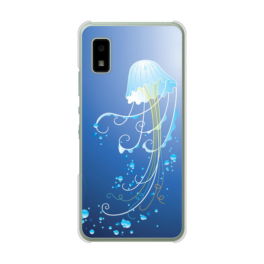 AQUOS wish3 A302SH Y!mobile 高画質仕上げ 背面印刷 ハードケース 【362 ジェリーフィシュ】