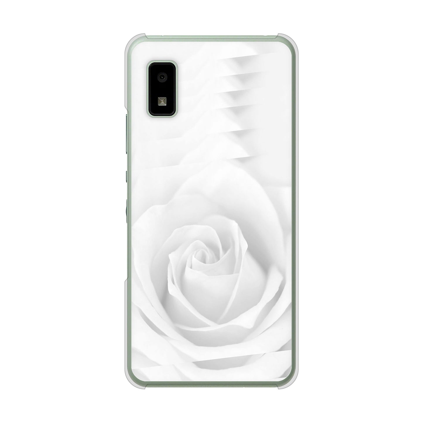 AQUOS wish3 A302SH Y!mobile 高画質仕上げ 背面印刷 ハードケースバラ