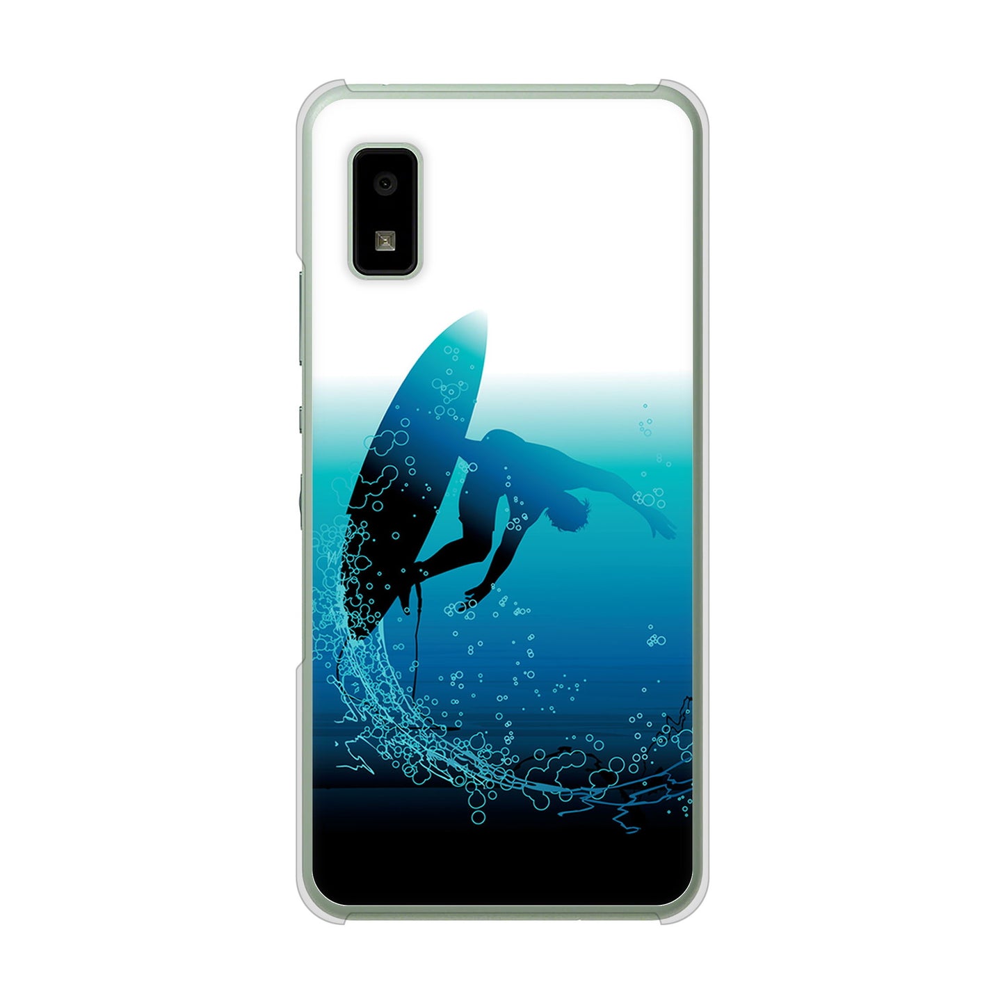 AQUOS wish3 A302SH Y!mobile 高画質仕上げ 背面印刷 ハードケース 【416 カットバック】