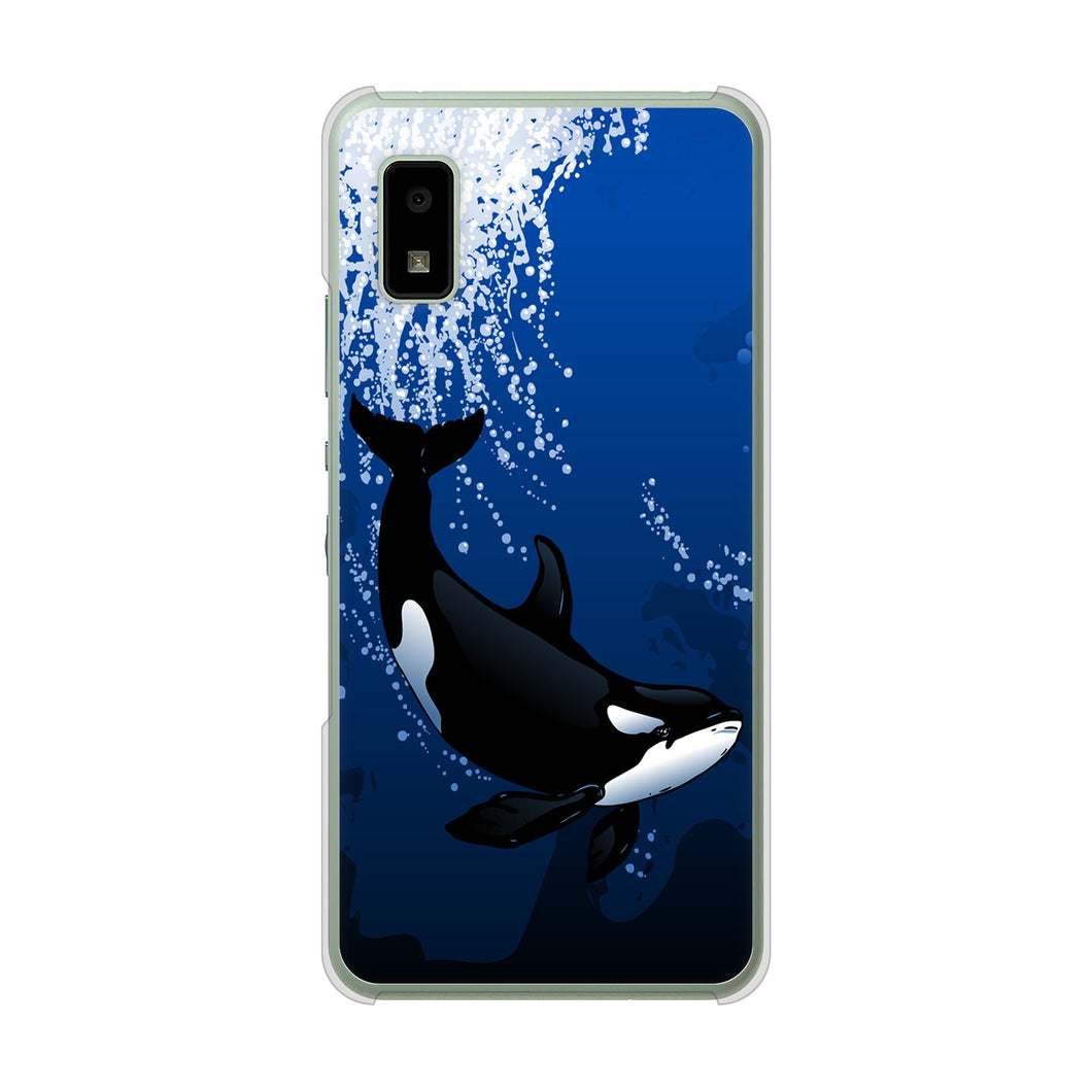 AQUOS wish3 A302SH Y!mobile 高画質仕上げ 背面印刷 ハードケース海の守り神