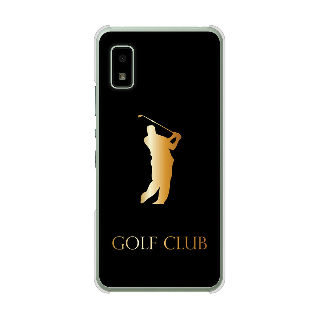 AQUOS wish3 A302SH Y!mobile 高画質仕上げ 背面印刷 ハードケース 【610 GOLFCLUB】