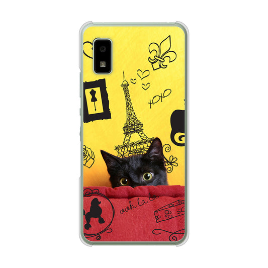 AQUOS wish3 A302SH Y!mobile 高画質仕上げ 背面印刷 ハードケースLOVE フランス