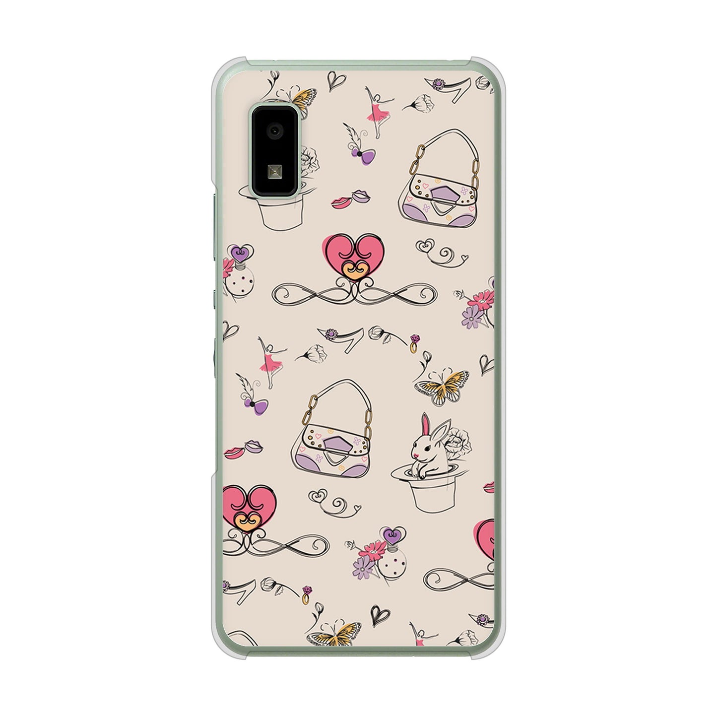 AQUOS wish3 A302SH Y!mobile 高画質仕上げ 背面印刷 ハードケースマルチスタイル
