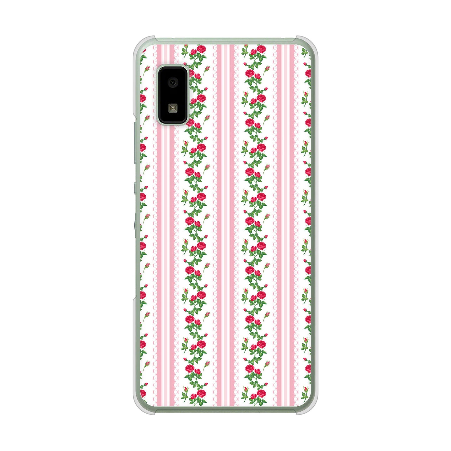 AQUOS wish3 A302SH Y!mobile 高画質仕上げ 背面印刷 ハードケースイングリッシュガーデン