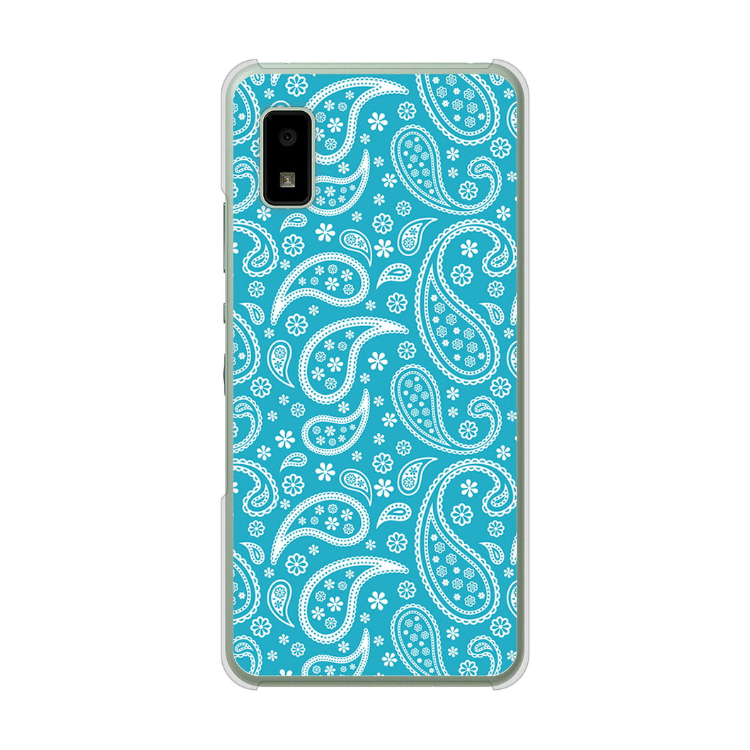 AQUOS wish3 A302SH Y!mobile 高画質仕上げ 背面印刷 ハードケースペイズリー
