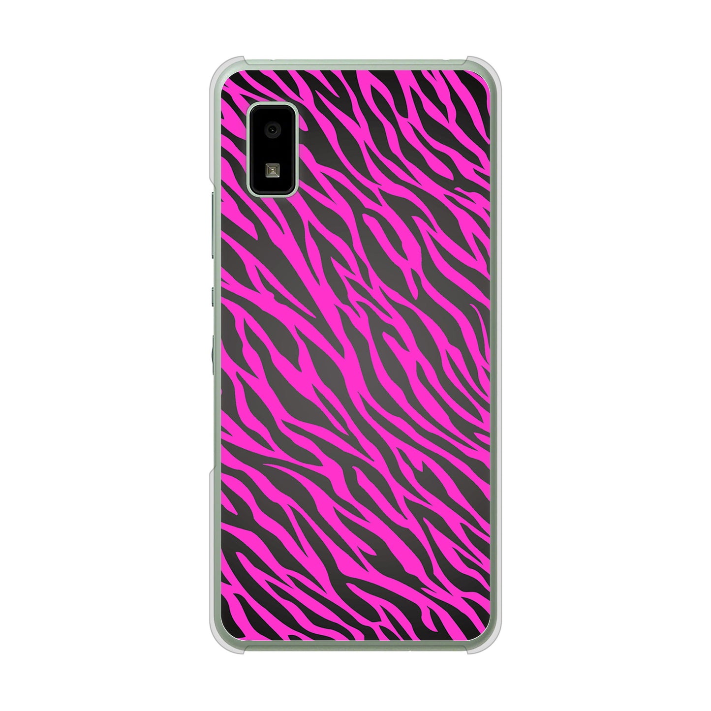AQUOS wish3 A302SH Y!mobile 高画質仕上げ 背面印刷 ハードケースアニマル柄