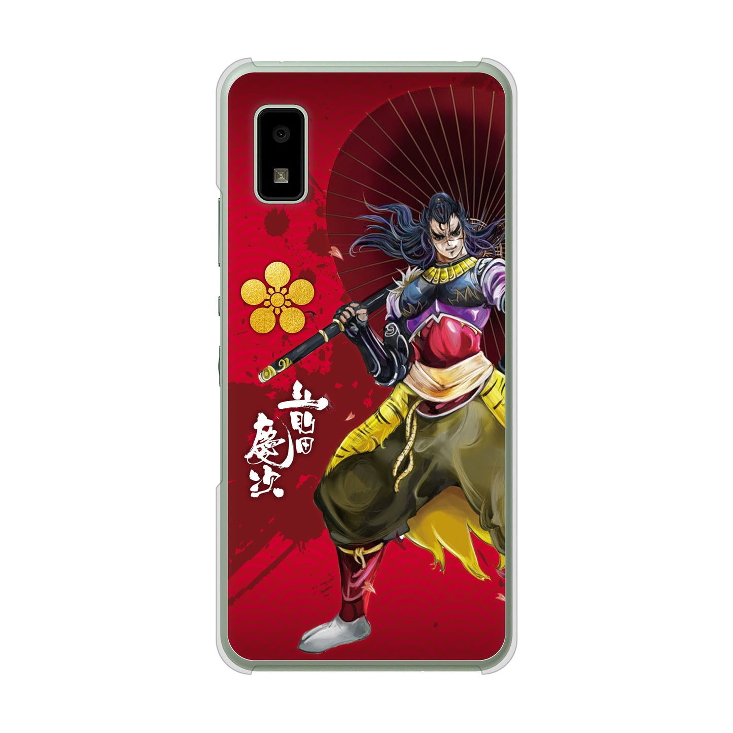 AQUOS wish3 A302SH Y!mobile 高画質仕上げ 背面印刷 ハードケース家紋