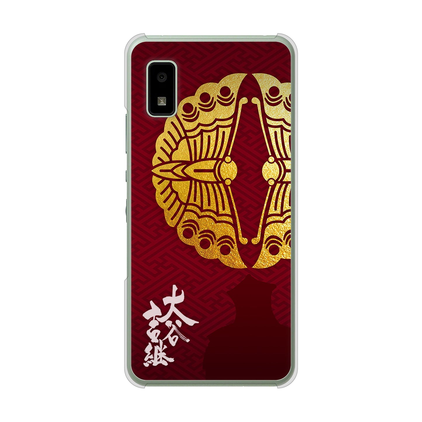 AQUOS wish3 A302SH Y!mobile 高画質仕上げ 背面印刷 ハードケース家紋