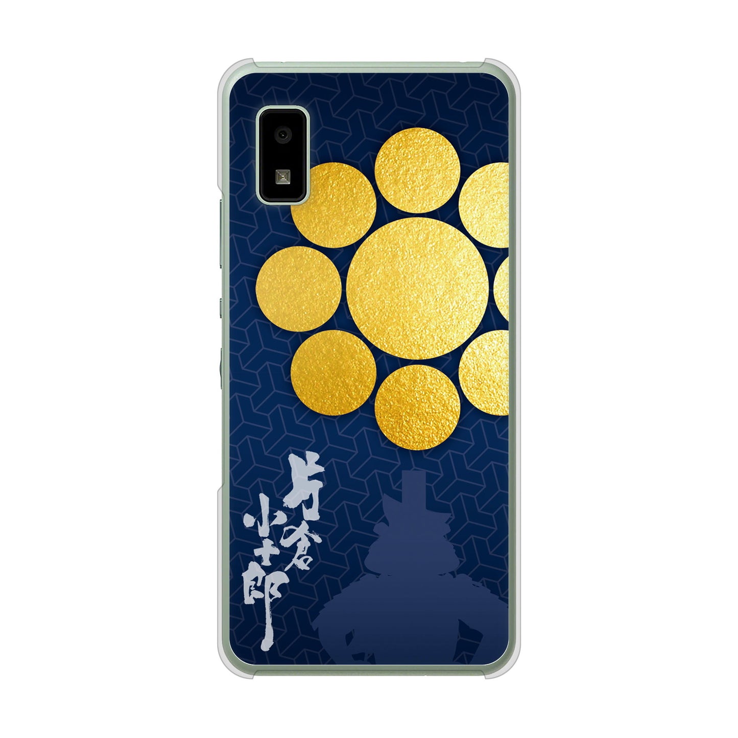AQUOS wish3 A302SH Y!mobile 高画質仕上げ 背面印刷 ハードケース家紋