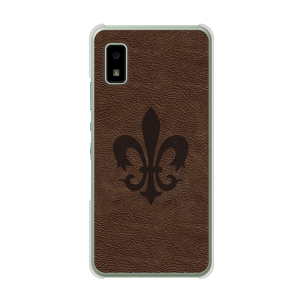 AQUOS wish3 A302SH Y!mobile 高画質仕上げ 背面印刷 ハードケースレザー風