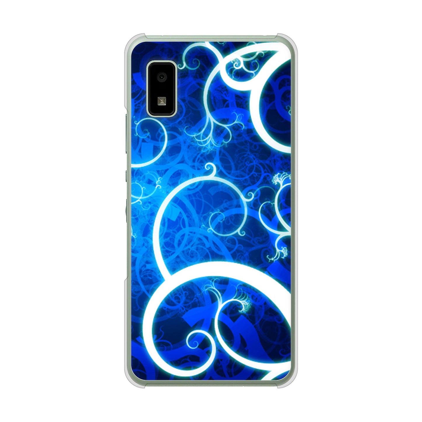 AQUOS wish3 A302SH Y!mobile 高画質仕上げ 背面印刷 ハードケース 【EK850 神秘の草】