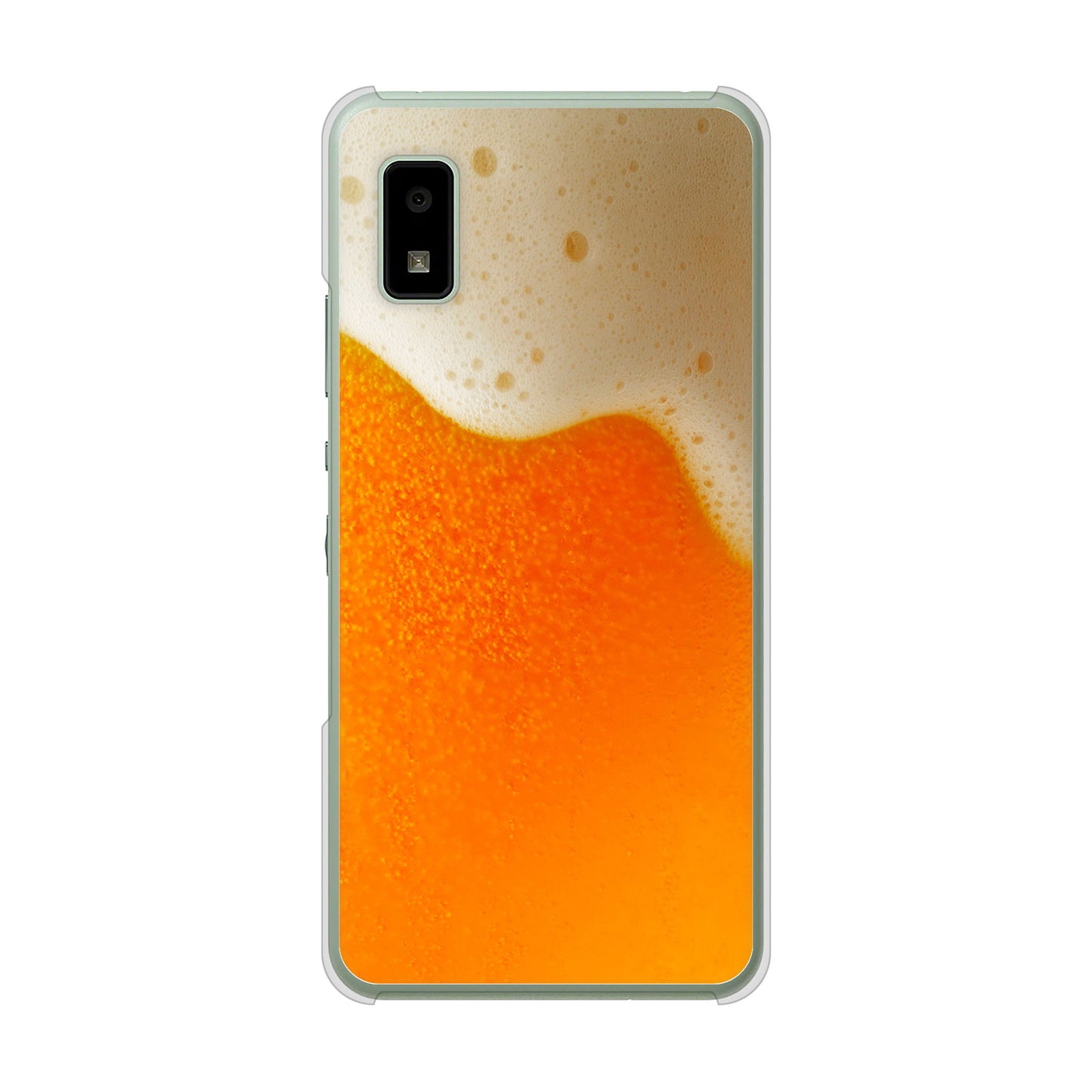 AQUOS wish3 A302SH Y!mobile 高画質仕上げ 背面印刷 ハードケース生ビール