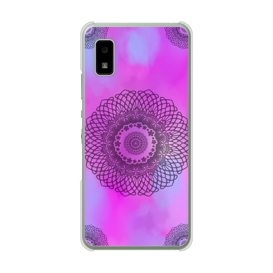 AQUOS wish3 A302SH Y!mobile 高画質仕上げ 背面印刷 ハードケース 【YJ344 レース】