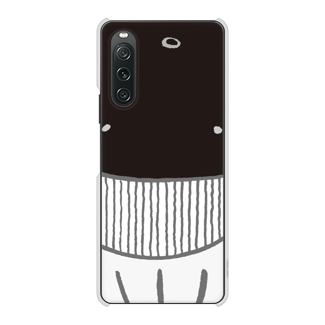 Xperia 10 V A302SO SoftBank 高画質仕上げ 背面印刷 ハードケースドアップアニマル