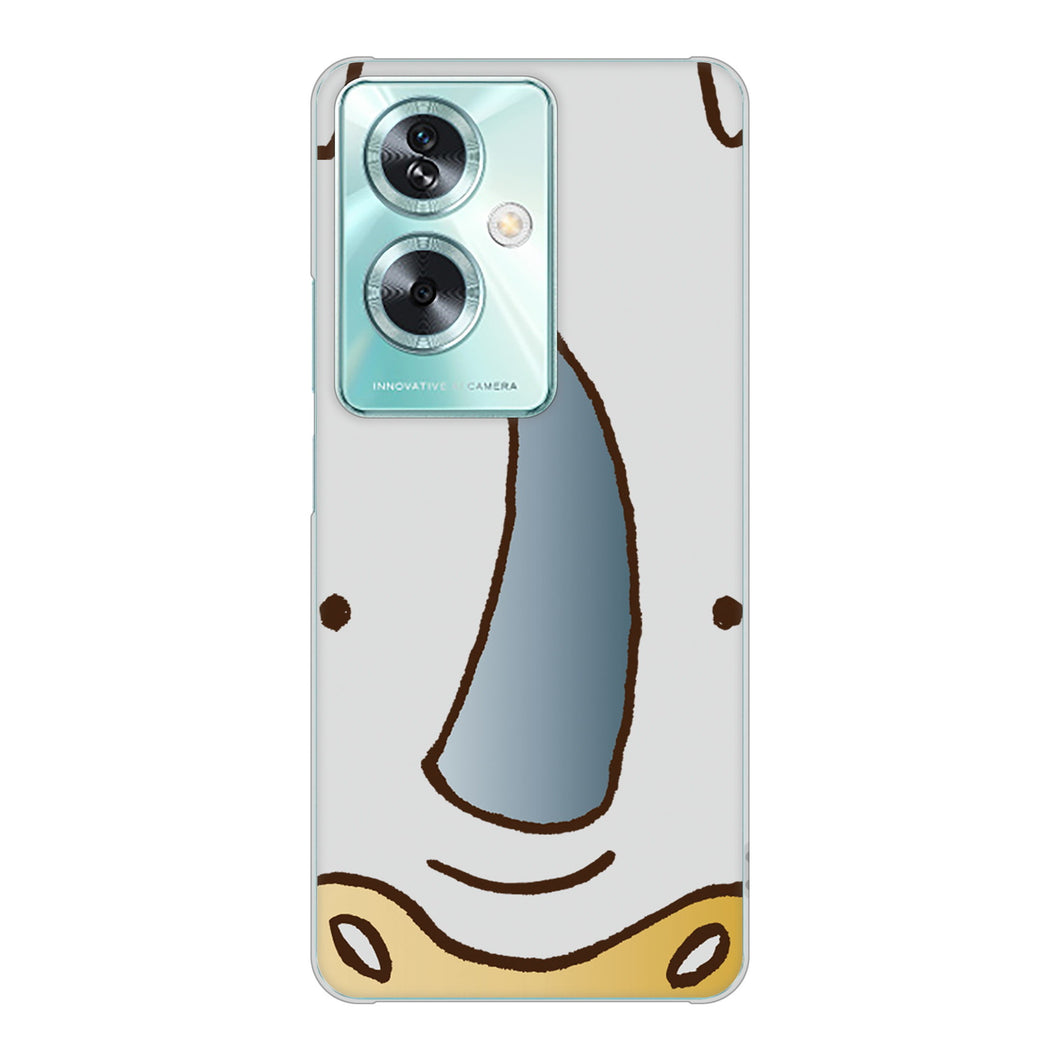 OPPO A79 5G A303OP Y!mobile 高画質仕上げ 背面印刷 ハードケースドアップアニマル