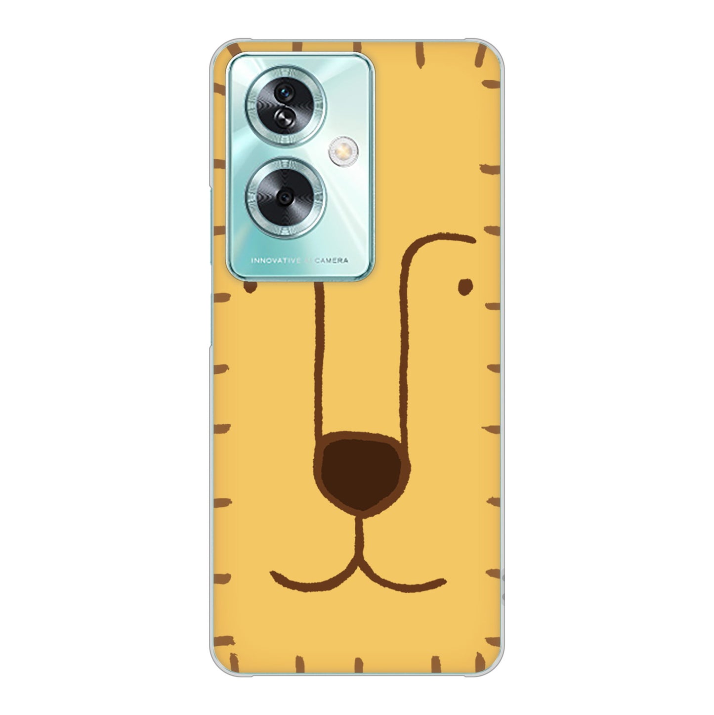 OPPO A79 5G A303OP Y!mobile 高画質仕上げ 背面印刷 ハードケースドアップアニマル