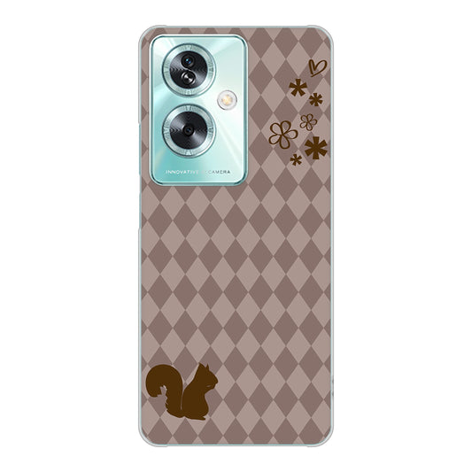 OPPO A79 5G A303OP Y!mobile 515 リス ハードケース 背面印刷