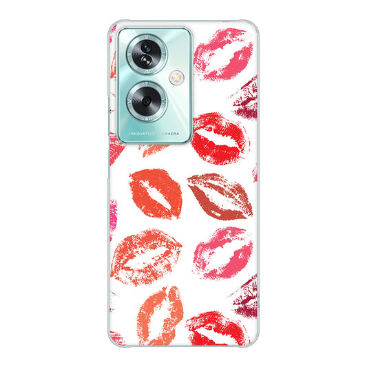 OPPO A79 5G A303OP Y!mobile 高画質仕上げ 背面印刷 ハードケース 【734 キスkissキス】