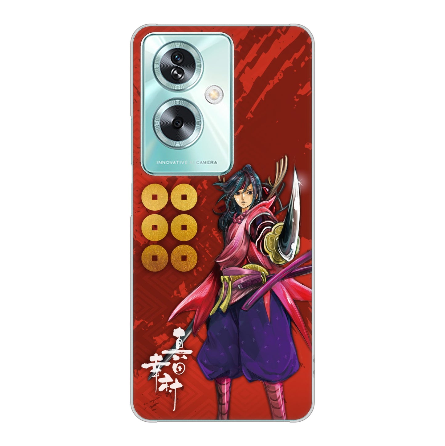 OPPO A79 5G A303OP Y!mobile 高画質仕上げ 背面印刷 ハードケース家紋