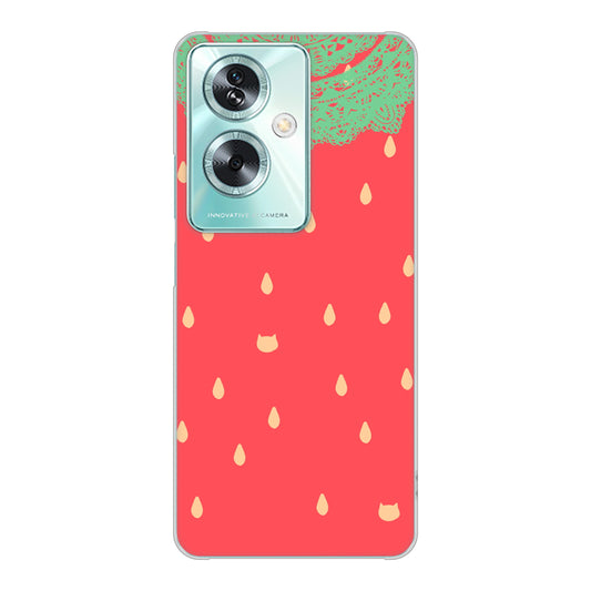 OPPO A79 5G A303OP Y!mobile MI800 strawberry ストロベリー ハードケース 背面印刷