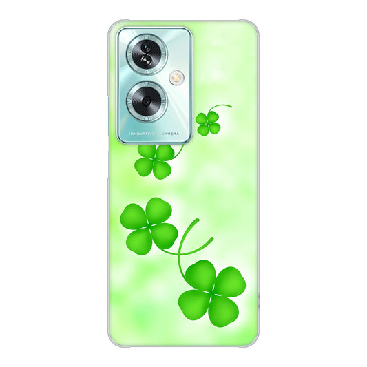 OPPO A79 5G A303OP Y!mobile 高画質仕上げ 背面印刷 ハードケース 【VA819 まいおりる幸運】