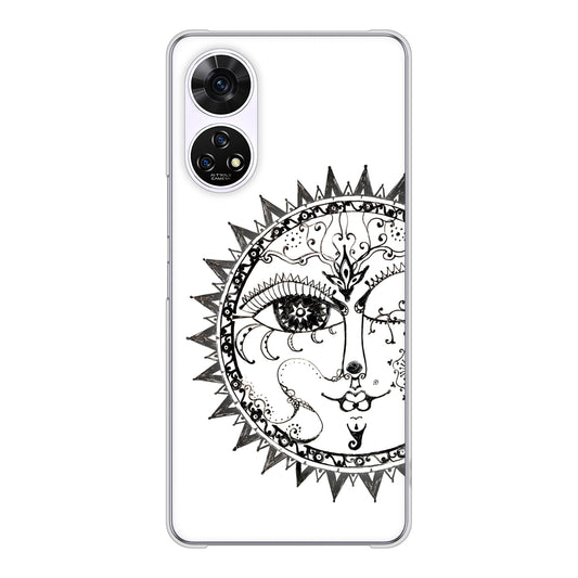 あんしんファミリースマホ A303ZT SoftBank 高画質仕上げ 背面印刷 ハードケース 【207 太陽神】