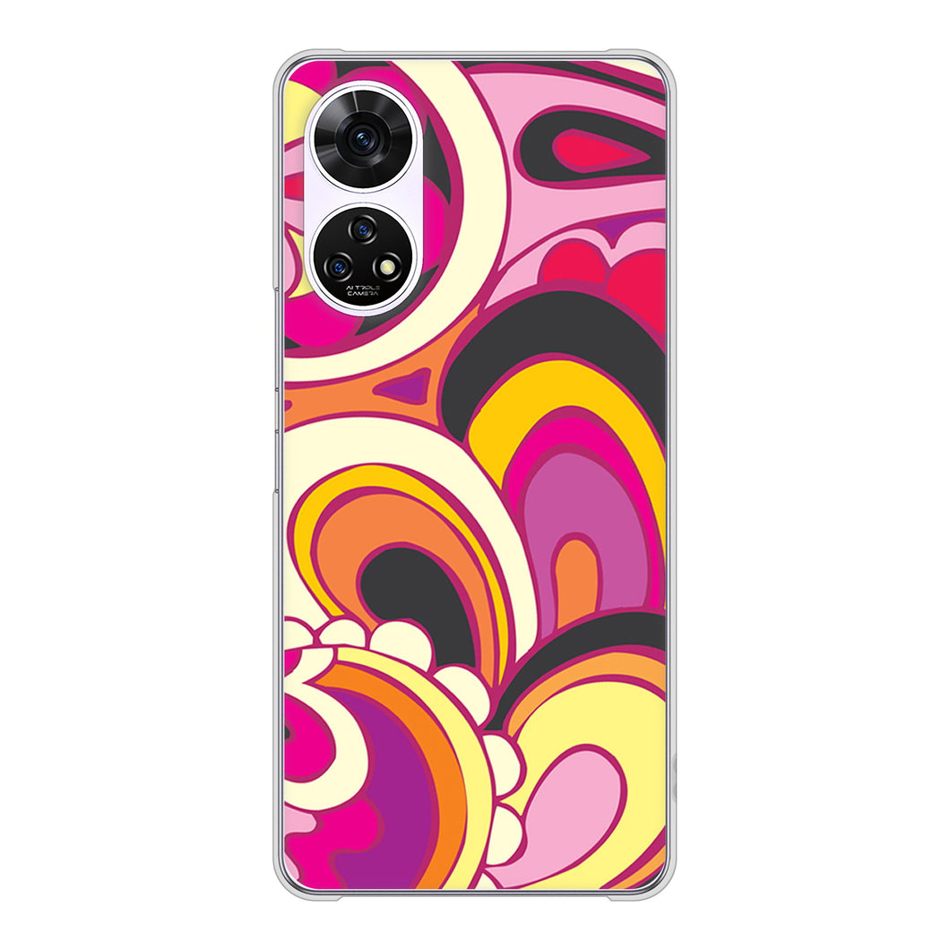 あんしんファミリースマホ A303ZT SoftBank 高画質仕上げ 背面印刷 ハードケース 【586 ブローアップカラー】