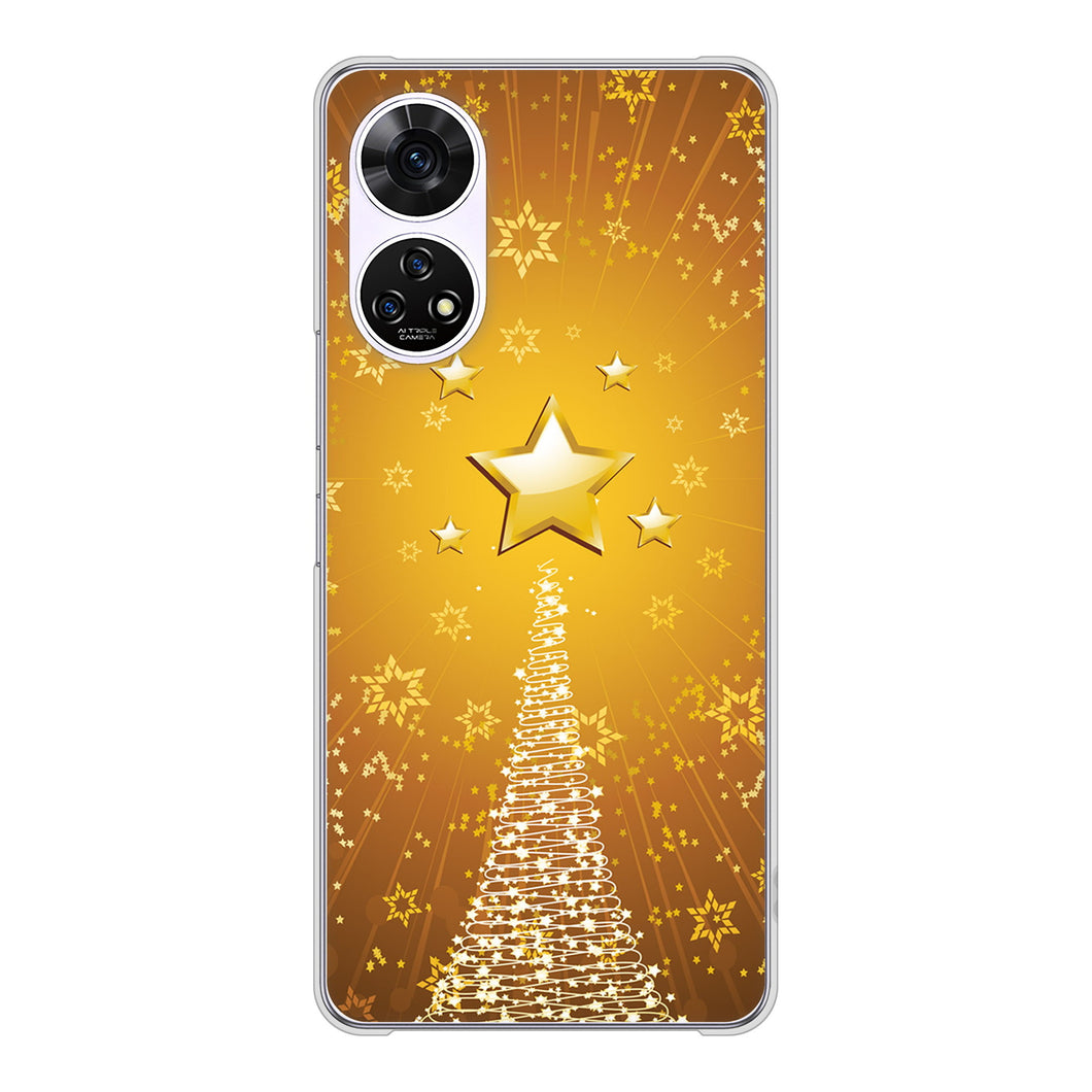 あんしんファミリースマホ A303ZT SoftBank 高画質仕上げ 背面印刷 ハードケースクリスマス