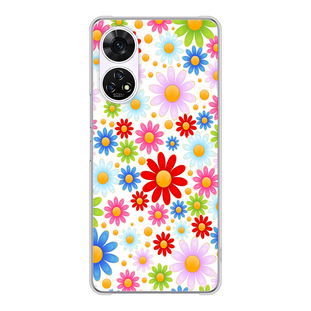 あんしんファミリースマホ A303ZT SoftBank 高画質仕上げ 背面印刷 ハードケースリバティプリント