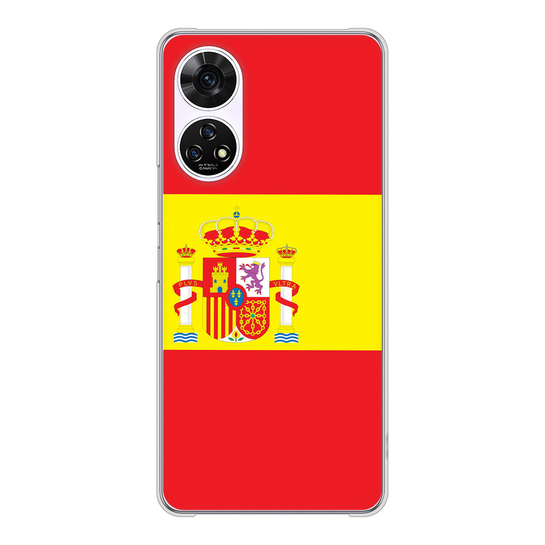 あんしんファミリースマホ A303ZT SoftBank 高画質仕上げ 背面印刷 ハードケース国旗