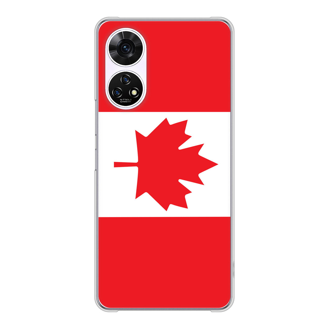 あんしんファミリースマホ A303ZT SoftBank 高画質仕上げ 背面印刷 ハードケース国旗