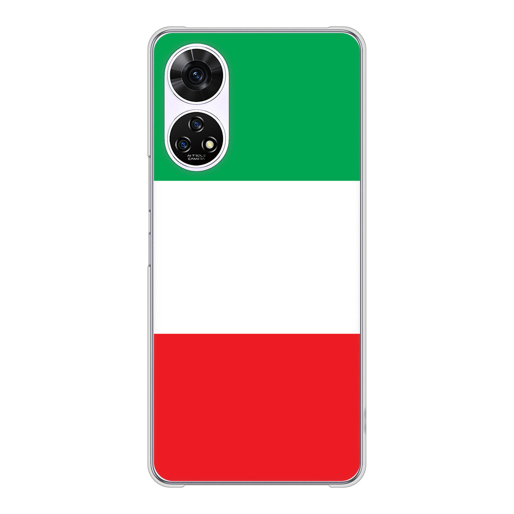 あんしんファミリースマホ A303ZT SoftBank 高画質仕上げ 背面印刷 ハードケース国旗